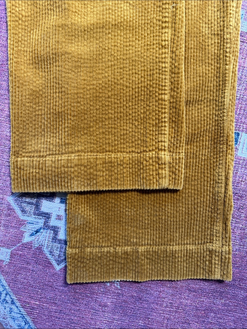 MADEWELL Slim Emmett Wide-Leg Crop Corduroy Pants Size 28 - Picture 9 of 15